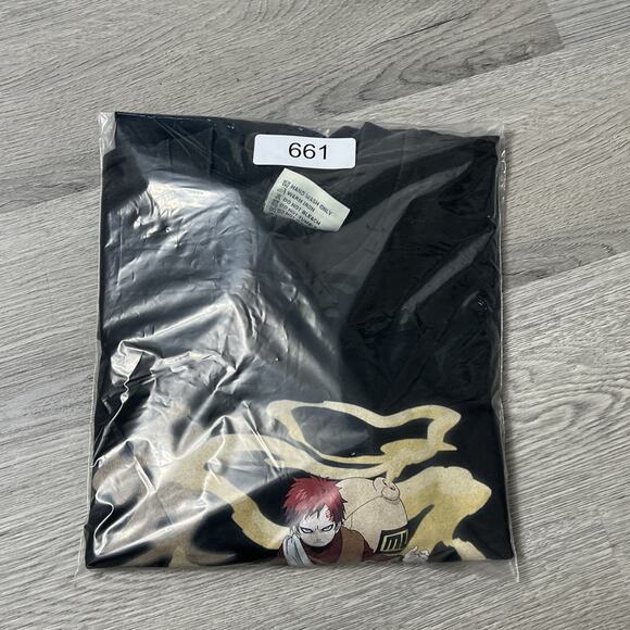 Vintage 2001 Gaara T-Shirt Naruto Black Size XL RARE - Picture 8 of 8